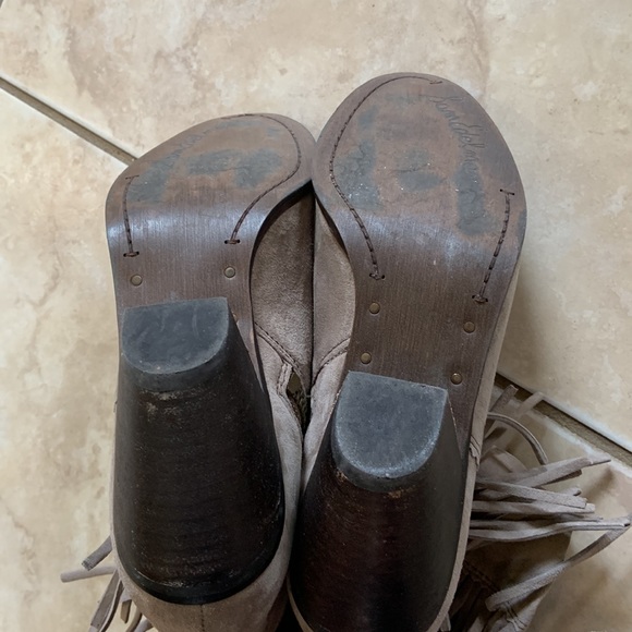 Sam Edelman Gray Suede Booties Size 7 - Picture 10 of 12